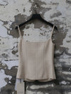 INTO THE EAST 2025 Autumn/Winter Ivory White Textured Camisole/Loose Skirt ITE-E1DGAW099IY20TP-XYB Camisole